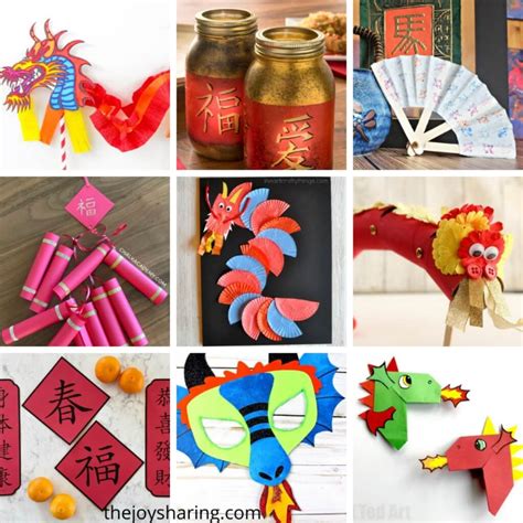 20 Chinese New Year Crafts for Kids - The Joy of Sharing