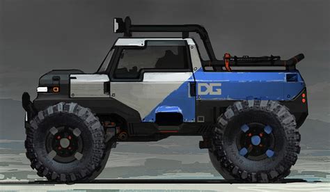 Small Off Road Truck, Danny Gardner on ArtStation at https://www ...