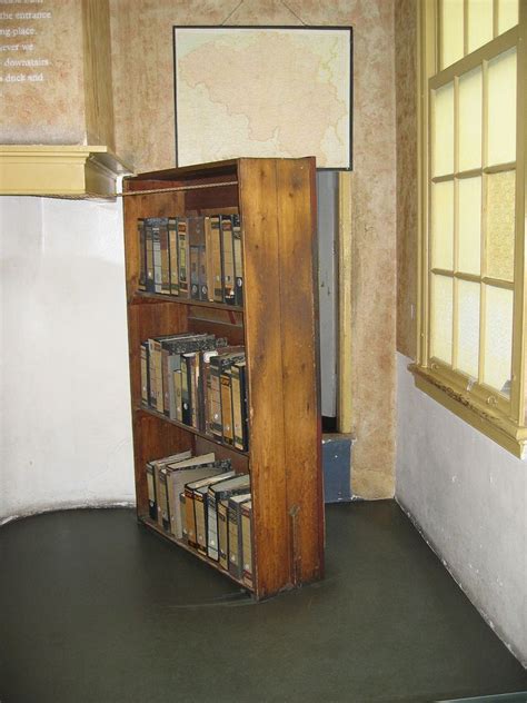 Anne Frank House, Amsterdam. A bookcase hid the entrance to the secret ...