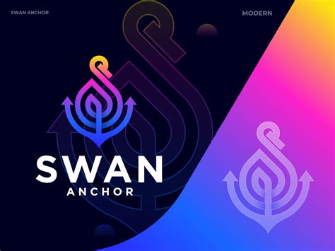 Swan + Anchor logotype on Behance