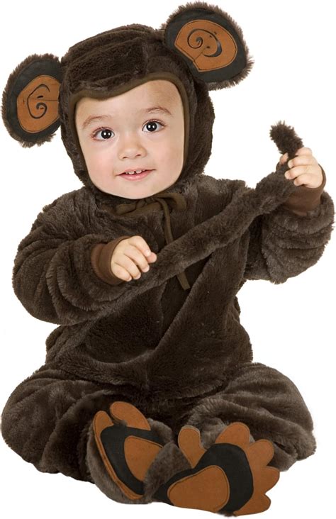 Amazon | Plush Monkey Toddler / Child Costume ぬいぐるみ猿の幼児/子供コスチューム♪ハロウィン♪ ...