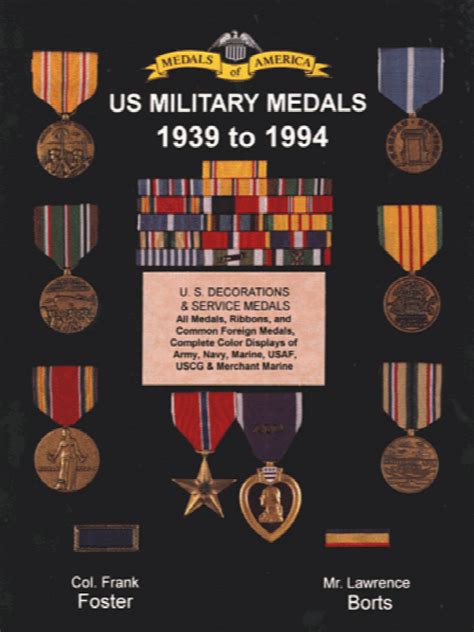 United States Military Medals 1939 to Present