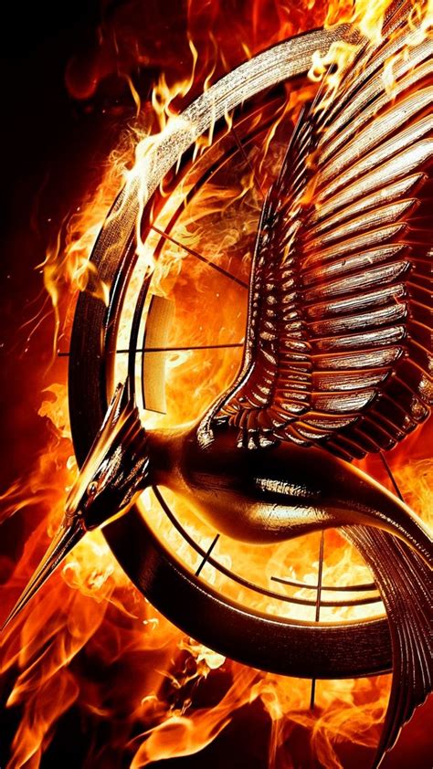 Catching Fire iPhone Wallpaper #5s