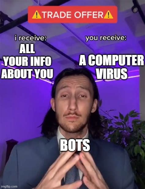 Bots in a nutshell - Imgflip