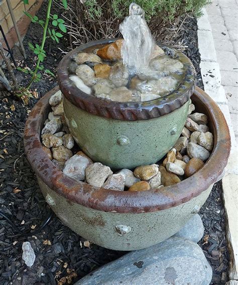 14 Soothing DIY Garden Fountain Ideas • The Garden Glove