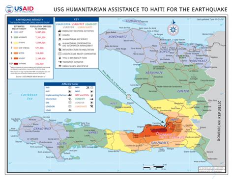 USG Humanitarian Assistance to Haiti for the Earthquake (as of 15 Jan ...