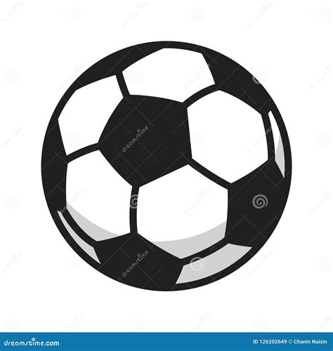 Soccer Ball Vector Football Icon Logo Symbol Illustration Cartoon Graphic Stock Illustration ...