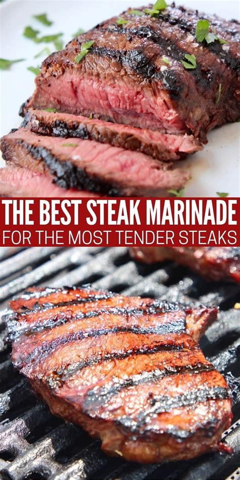 The BEST Sirloin Steak Marinade in 2024 | Grilled steak recipes, Easy ...