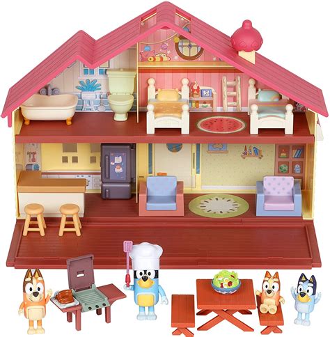 Bluey Mega toy house with 4 figures - YouLoveIt.com