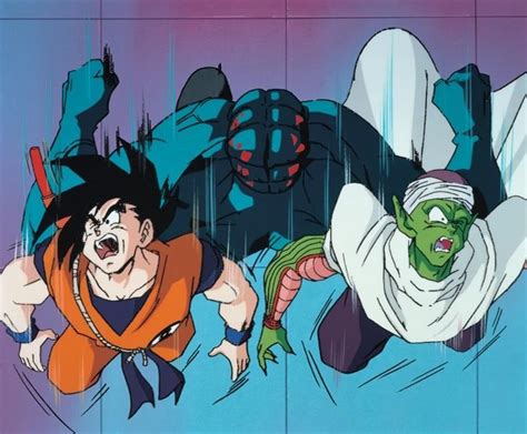 Piccolo and Goku vs Garlic Jr. | Dragon ball art, Dragon ball z, Dragon ball