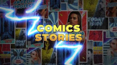 Comics Instagram Stories - Design Template Place