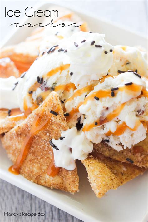 Ice Cream Nachos | Mandy's Recipe Box