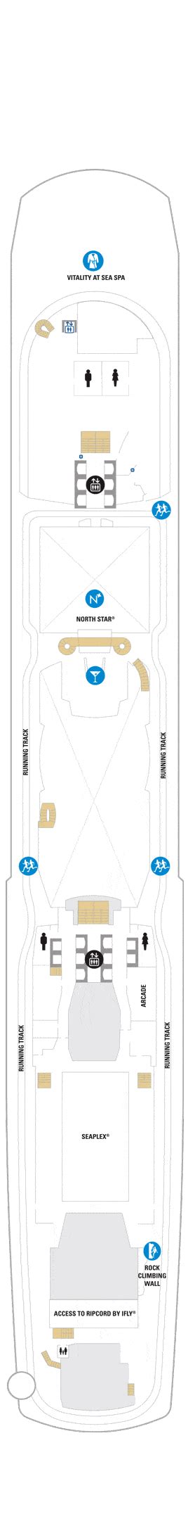 Odyssey of the Seas Deck plan & cabin plan