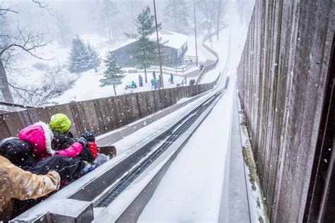 Toboggan Run at Pokagon State Park