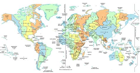 North America Time Zone Map Pdf Free Printable Map - World Time Zones (#1075227) - HD Wallpaper ...