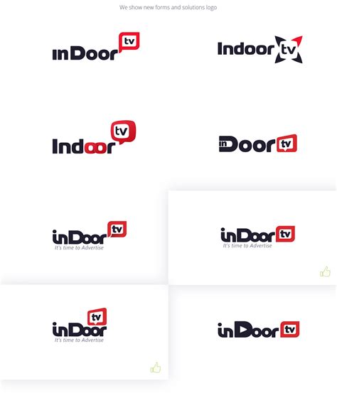 Process logo creating on Behance