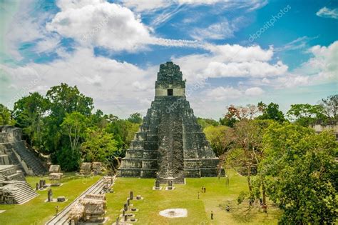 Tikal mayan ruins in guatemala Stock Photo by ©pxhidalgo 54259549