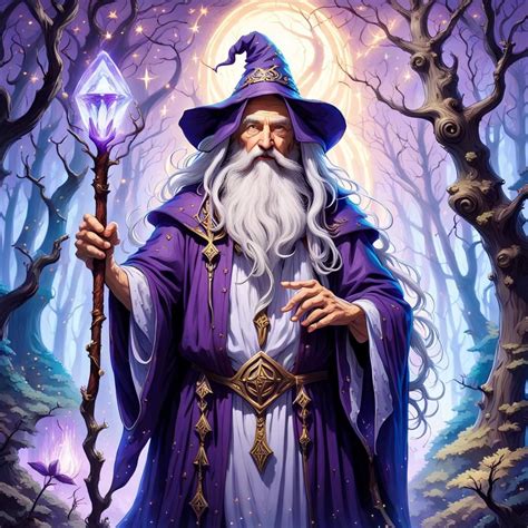 The Wise Wizard - AI Generated Artwork - NightCafe Creator