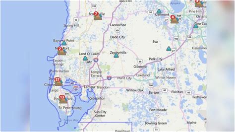 Florida Power And Light Outage Map Usgs Caribbean North Georgia ...