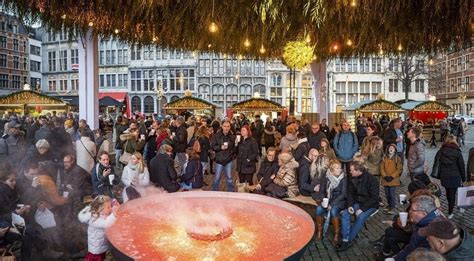 Antwerp Christmas Market 2023, Belgium - Travel Begins at 40