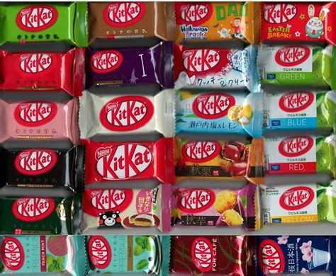 Nestlé Kit Kat Assorted 24 types (1 each) 24 in total KitKat Japan Import