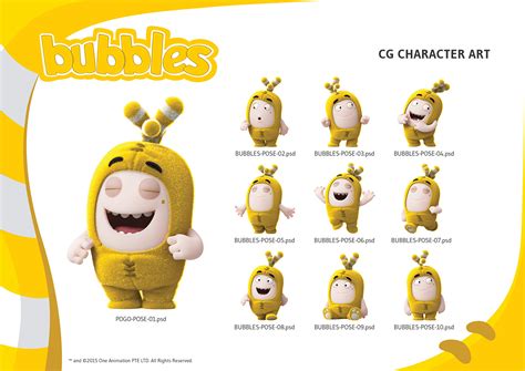 Oddbods Characters List