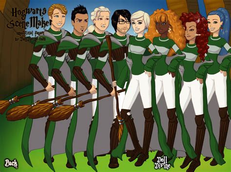 Slytherin Quidditch Team by Cea-Robber-of-Souls on DeviantArt