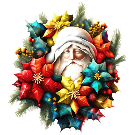 Christmas Colored Holy Family Artwork · Creative Fabrica