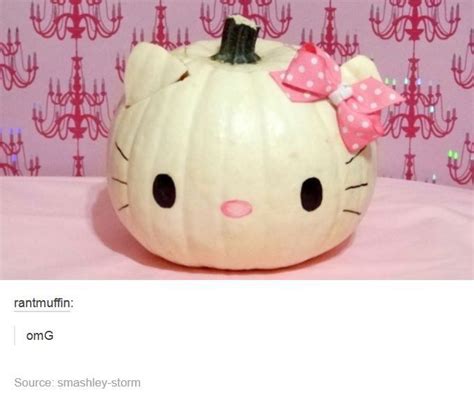 Hello kitty pumpkin | Hello kitty pumpkin, Hello kitty halloween, Halloween pumpkins painted