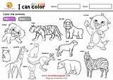 Printable Coloring Pages Of Wild Animals sketch template