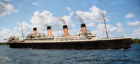 A Fantastic photo of what might have been. RMS Britannic sailing on her ...