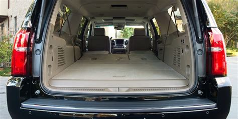 2020 Suburban Large SUV Interior Cargo Storage | Large suv, Suburban, Cargo storage