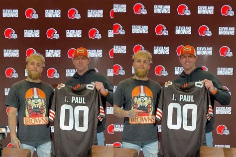 Jake Paul Cleveland Browns - JensenRaphie