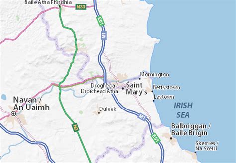 MICHELIN Drogheda map - ViaMichelin