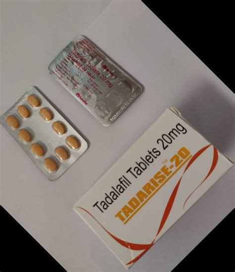 Tadalafil Tablets 20mg at Rs 77/strip | Nagpur| ID: 22628821462