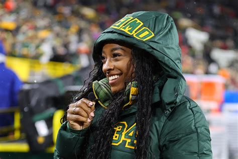 Simone Biles Receives Bizarre (but Impressive) Gift From Packers Fan ...