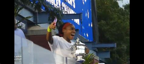 Coco Gauff discusses becoming 6th Black woman to win US Open