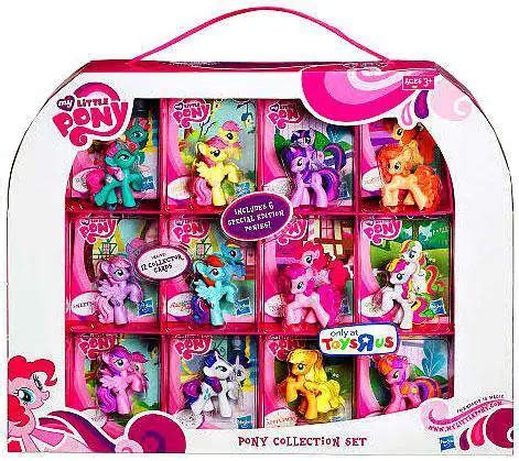 My Little Pony Pony Collection Exclusive 12 Figure Set Hasbro Toys - ToyWiz