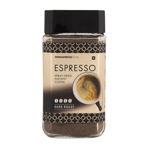 Espresso Instant Coffee 100 g | Woolworths.co.za