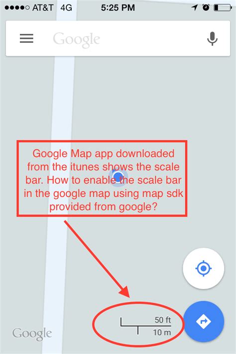 World Maps Library - Complete Resources: Google Maps Scale Bar