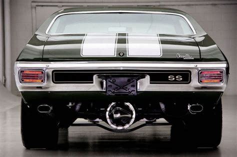 1970 CHEVROLET CHEVELLE 454 SS CLASSIC DARK GREEN CAR - Classic ...