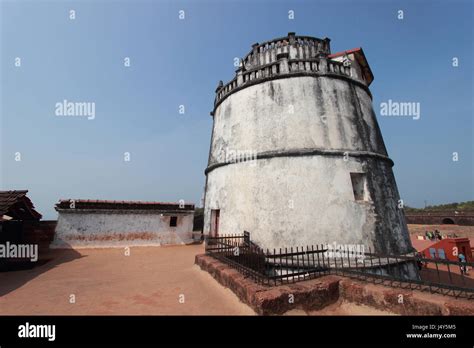 Fort Aguada lighthouse, Goa Stock Photo - Alamy