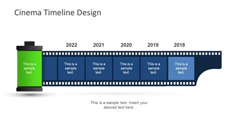 Film Reel Movie Presentation Timeline - SlideModel