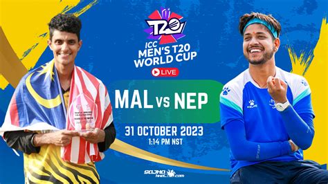 Nepal vs Malaysia Live | Match Preview | ICC Men's T20 World Cup Asia ...