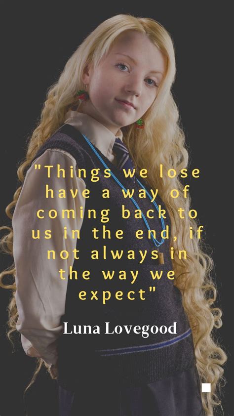 Luna Lovegood Quote from Harry Potter and The Order of The Phoenix ...