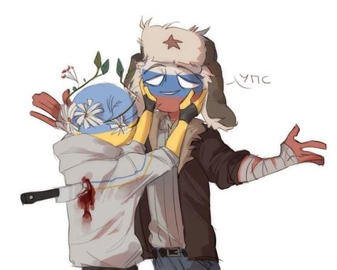 countryhumans : Russia x Ukraine | Эскизы персонажей, Милые рисунки, Рисунки