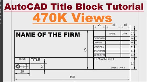 Title Block Template Autocad - prntbl.concejomunicipaldechinu.gov.co