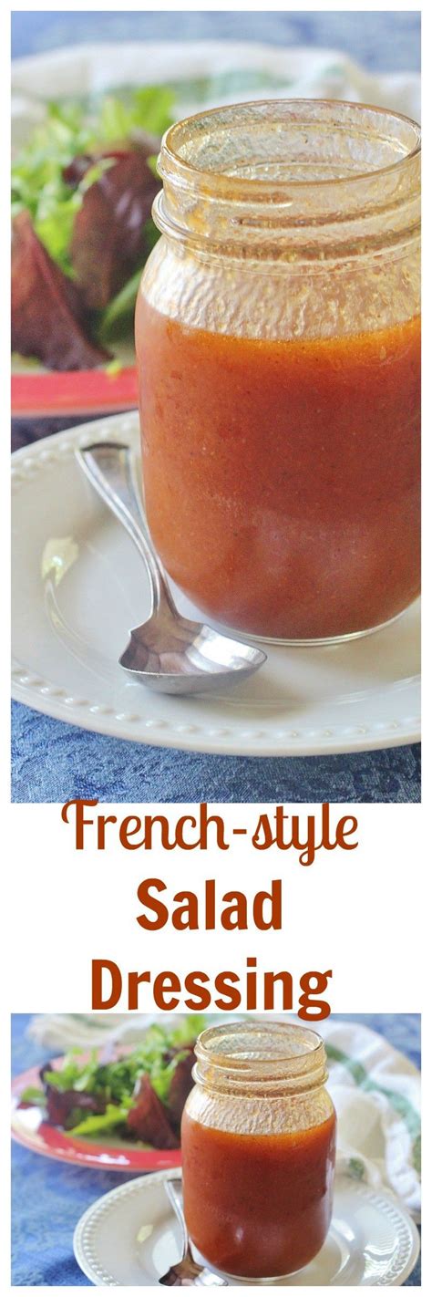 French-style Salad Dressing | Recipe | Recipes, Homemade salad dressing ...