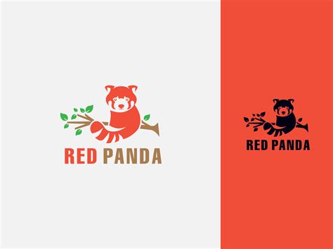 red panda logo by Ben Naveed 🇺🇸 on Dribbble