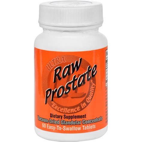 Ultra Glandulars Raw Prostate - 200 mg - 60 Tablets - Walmart.com